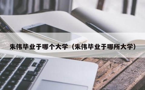 朱伟毕业于哪个大学（朱伟毕业于哪所大学）